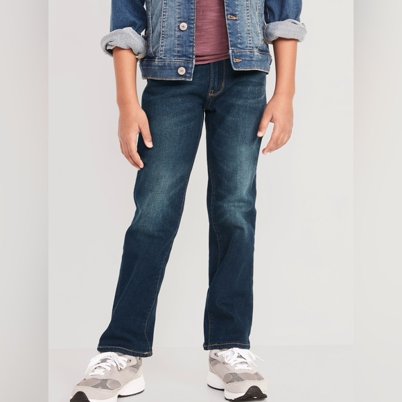 Old Navy Straight Jeans for Boys | 12 Slim | Bay Waves NEW!! - Picture 3 of 12